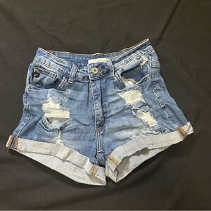 Kancan Blue Denim Women's Shorts